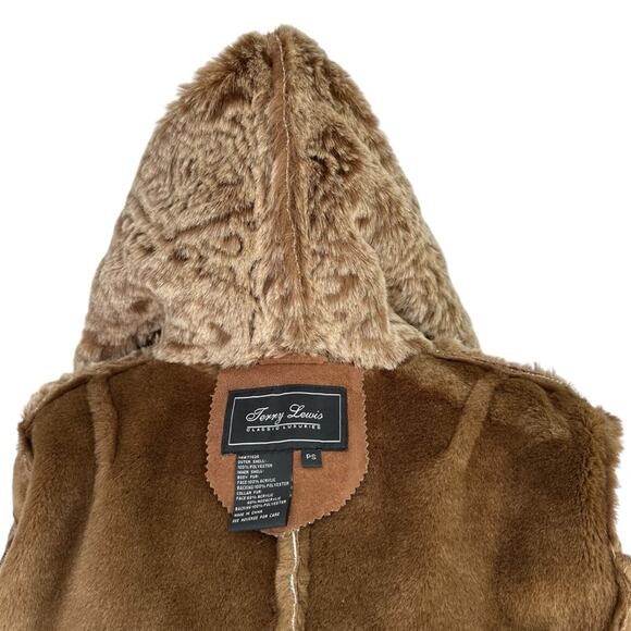 Terry Lewis - Luxuries Faux Suede and Fur Jacket, sizePS, NWT - Picture 14 of 16
